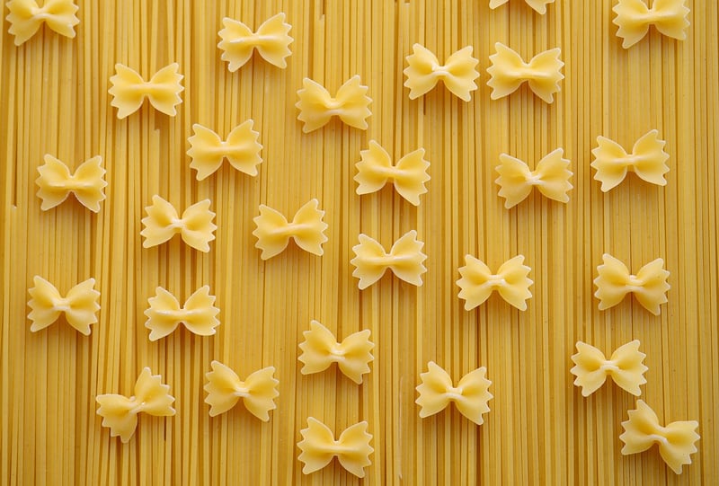 Pasta from Italy
